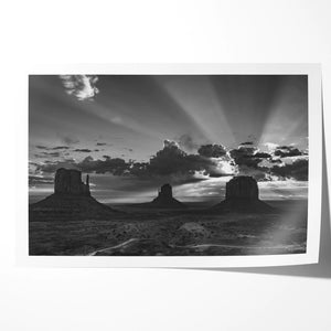 Rays Of Light - Monument Valley